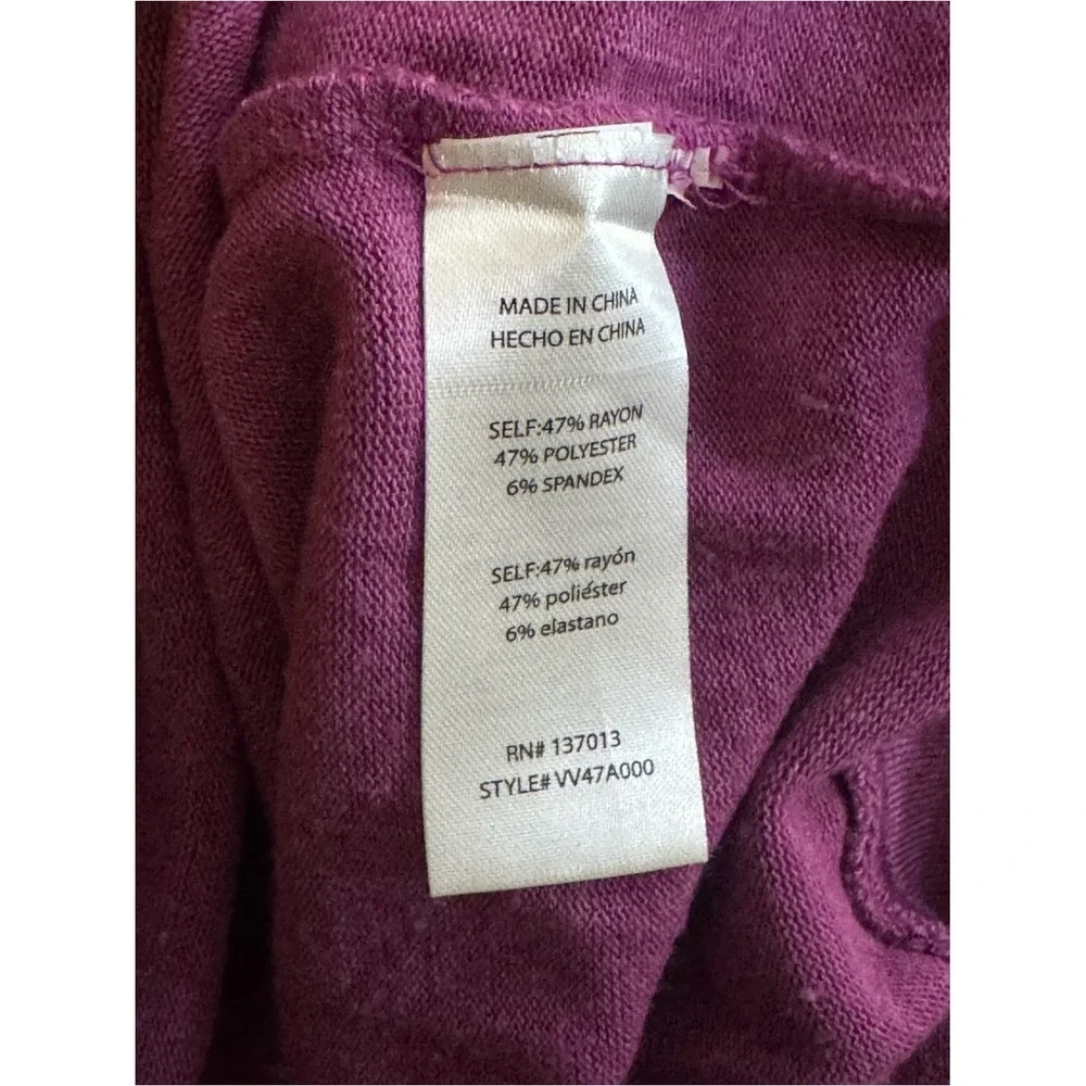 Wildfox‎ Plum V-Neck Sweater